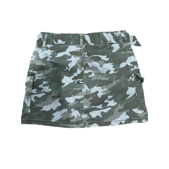 Justice Girl’s Camo Cargo Skirt, Size 10 - Picture 4 of 11